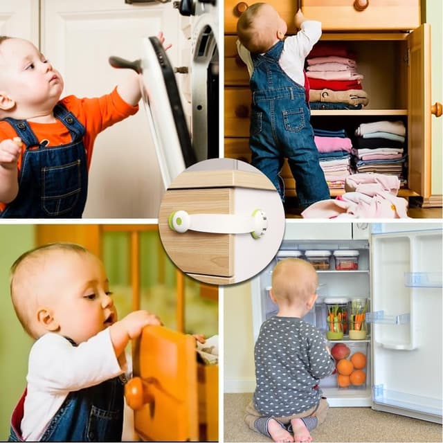 Thumbnail 6 de Vicloon Blocca Cassetti 6 pezzi per bambini