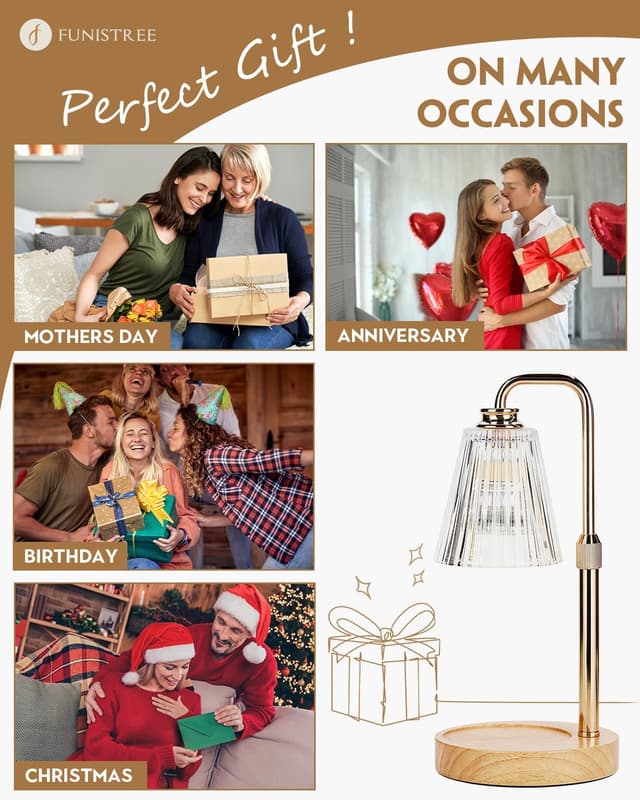 Thumbnail 6 de Candle warmer lamp with dimmer timer