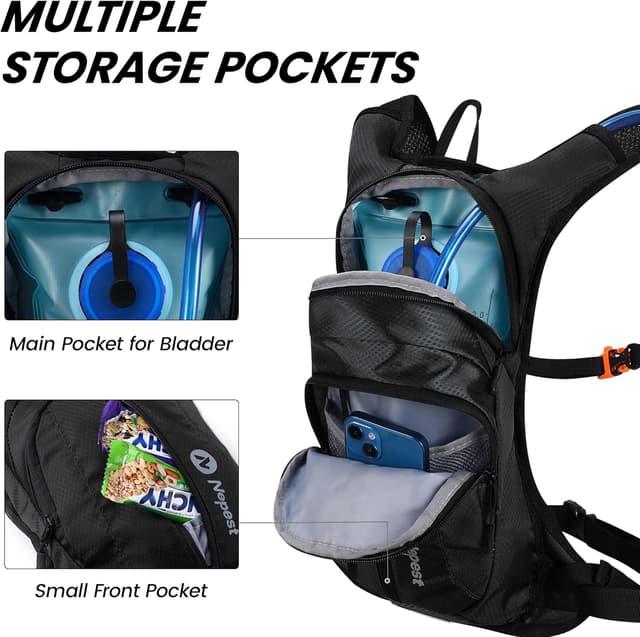 Thumbnail 3 de Nepest Hydration Pack 2L Backpack