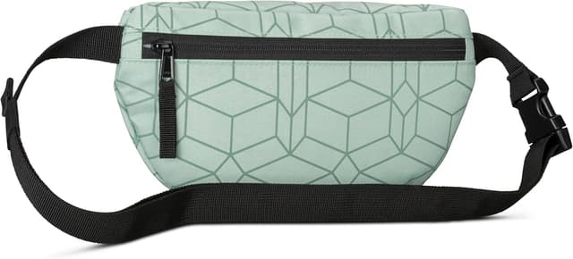 Detalle de Larkson Marsupio Finn verde PET riciclato, cintura/borsa a tracolla da viaggio e sport