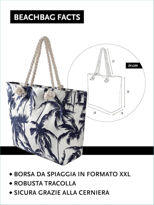 Thumbnail 1 de DonDon Grande borsa da spiaggia