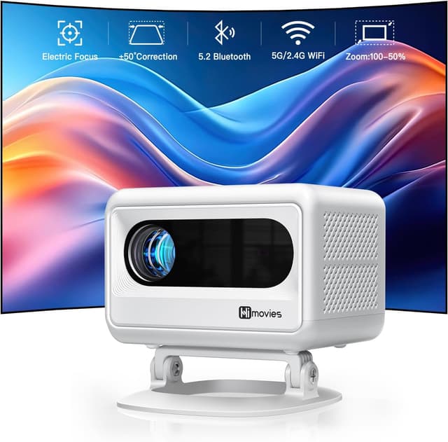 Imagen de VOPLLS Mini Beamer 4K Tragbar 24000 Lumen en OfertitasTOP