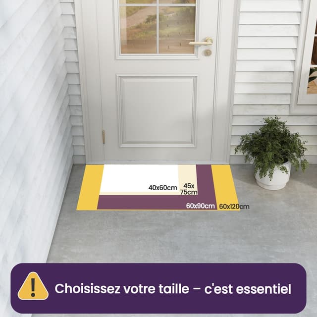 Thumbnail 1 de DEXI paillasson intérieur 44 x 75 cm