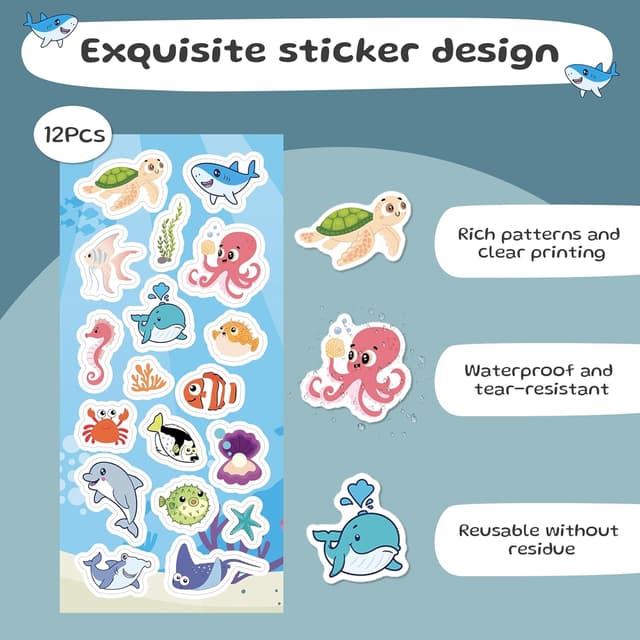 Thumbnail 4 de Bugucat Brotdose 1300 ml Blau mit Fächern