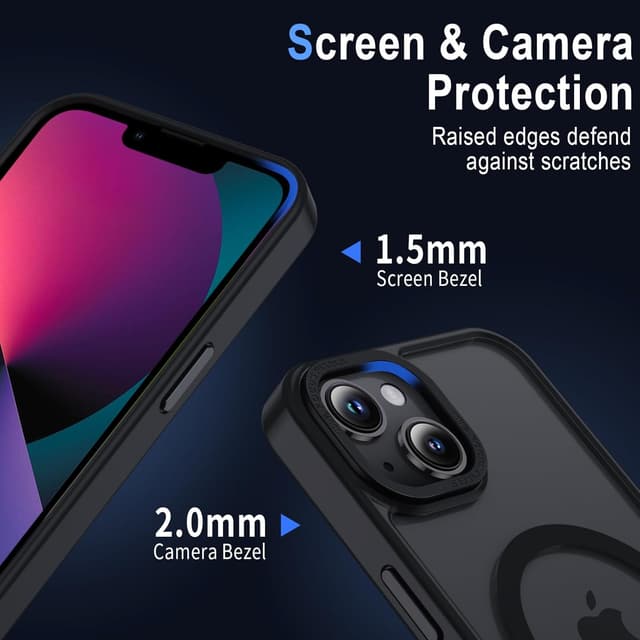 Thumbnail 7 de XTCASE Funda Magnética iPhone 13 Magsafe, Transp. Mate y Resistente