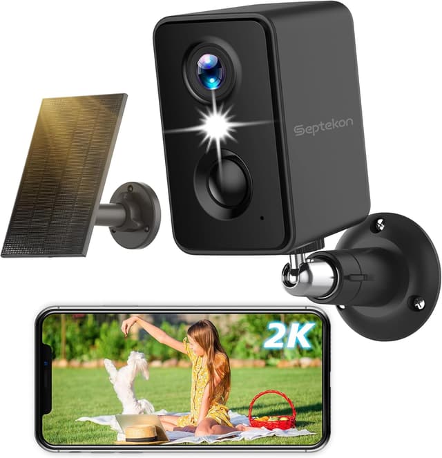 Detalle de Septekon 2K Security Camera 3MP outdoor