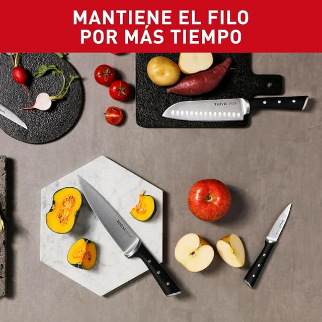 Thumbnail 5 de Tefal Ice Force - Cuchillo de pan, acero cepillado 🍞