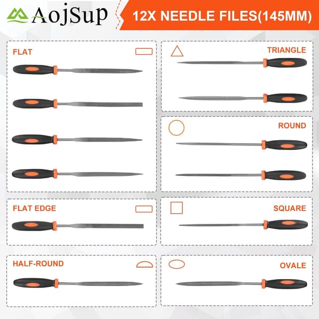 Thumbnail 4 de AojSup Feilenset 18-tlg