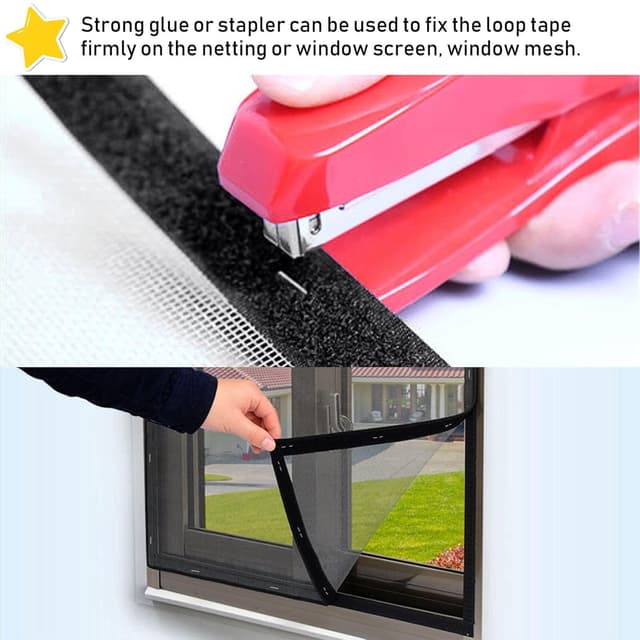 Thumbnail 4 de Fesoar Hook and Loop Strip Tape 20 mm