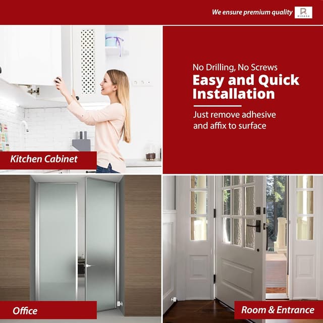 Detalle de Rivada Door Stops 2-Pack sound dampening