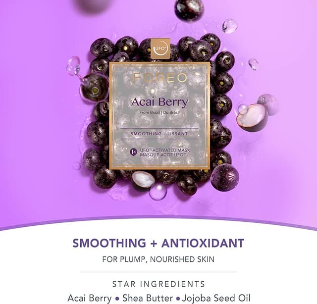 Thumbnail 2 de FOREO UFO Acai Berry — mascarilla facial 6 uds