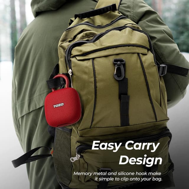 Thumbnail 4 de TOZO PE1 Mini Bluetooth Lautsprecher 32 Std Spielzeit