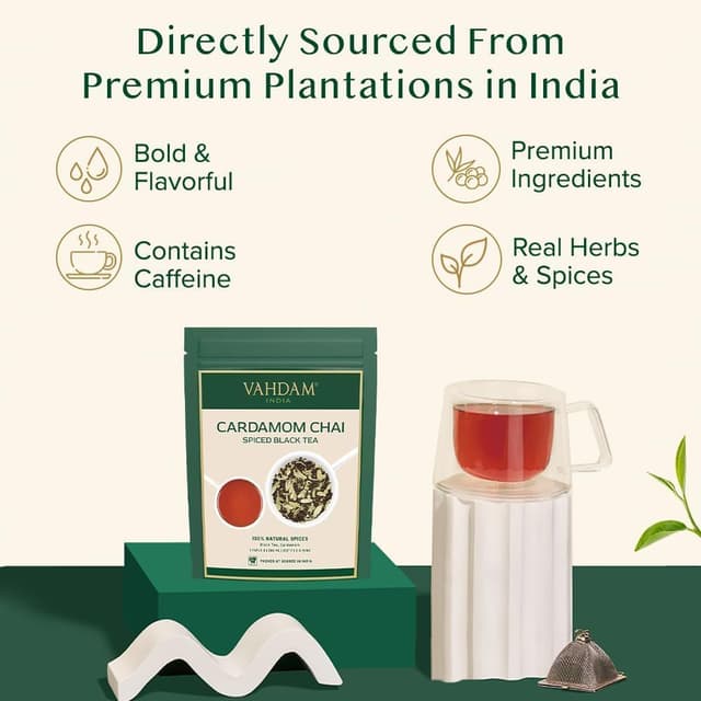 Thumbnail 4 de VAHDAM Tè Nero Chai Cannella 100 g