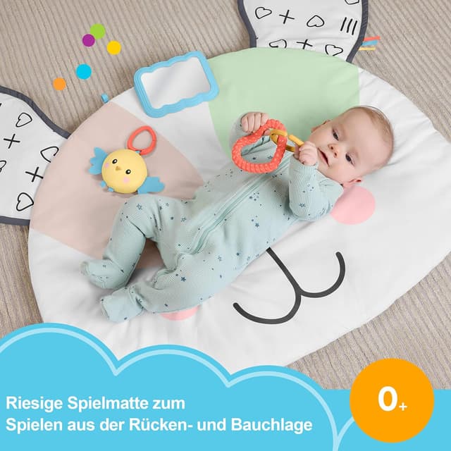 Detalle 2 de Fisher-Price HYR51 Bauchlage Spielmatte Extragroß