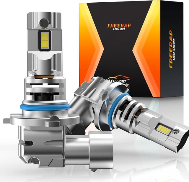 Detalle de FREERAP H11 LED Bulb (H8/H9 compatible) with built-in turbo fan, 26000LM and 6500K, IP68 waterproof – pack of 2