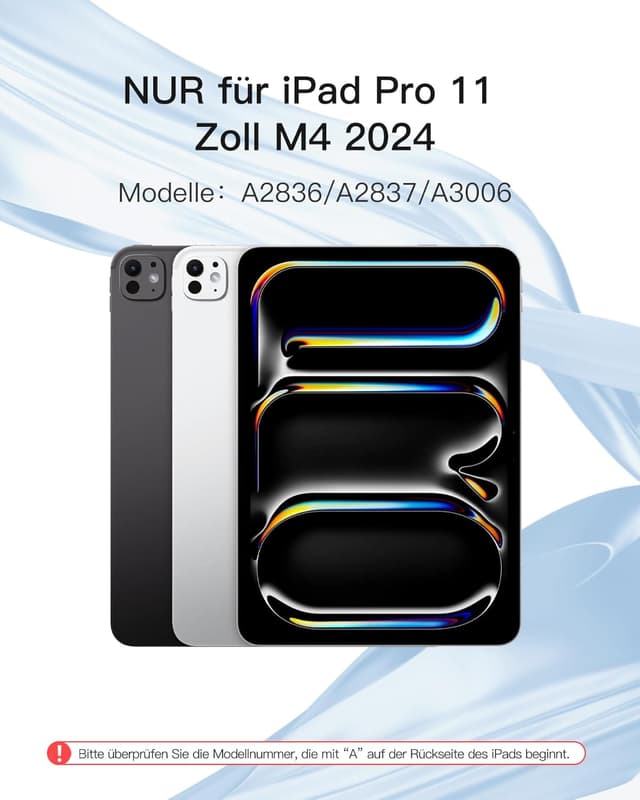 Thumbnail 1 de Inateck ACE Touch Tastatur für iPad Pro 11 2024