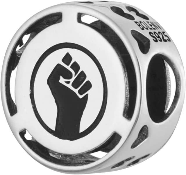 Thumbnail 3 de Inspirational Words Symbols 925 Sterling Silver Charm Bead for Bracelet 💍