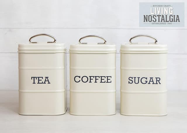 Thumbnail 4 de KitchenCraft Living Nostalgia Tarros de Té, Café y Azúcar