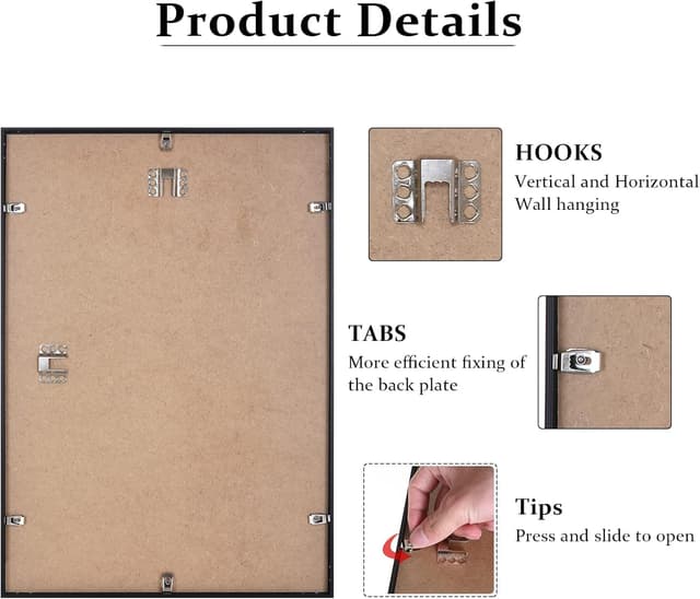 Detalle de A3 Certificate Picture Frame 29.7x42 cm 🖼