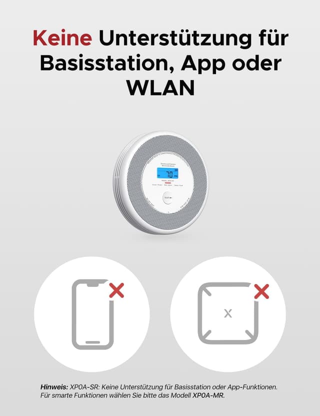 Thumbnail 2 de X-Sense XP0A-SR Rauch- und CO-Melder