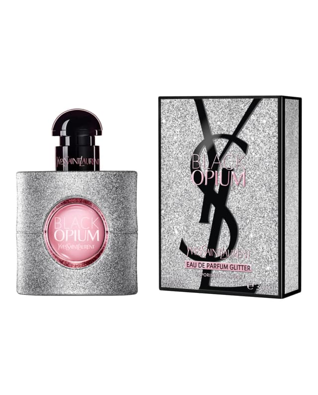 Detalle 2 de Yves Saint Laurent Glitter Black Opium Eau de Parfum 50 ml