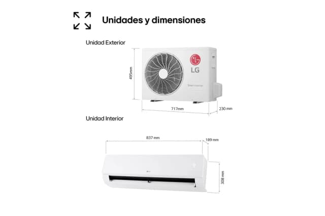 Thumbnail 3 de LG Confort WiFi Z 12000 BTU garantía de por vida
