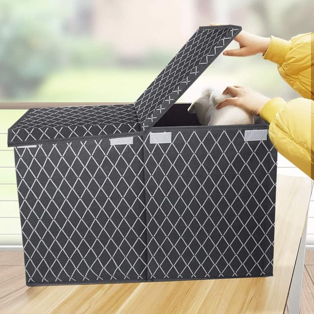 Thumbnail 6 de VERONLY Large Toy Storage Box Grey