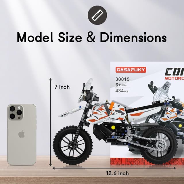 Thumbnail 2 de CASAFUNY Technic Moto 434 pièces