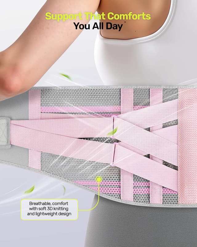 Thumbnail 4 de Rückenstützgürtel für Damen XXL Rosa