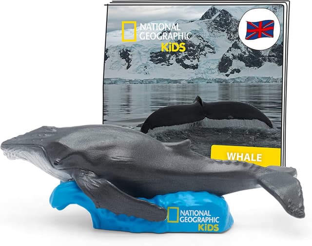 Detalle de Tonies National Geographic Whale Audio Character for Toniebox (National Geographic Kids Audiobooks)