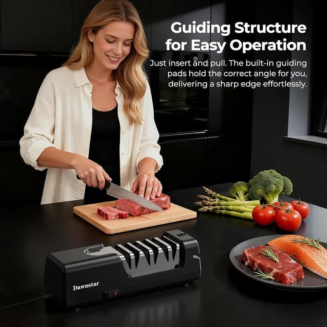 Detalle de Dawnstar S808 Electric Knife Sharpener 20°