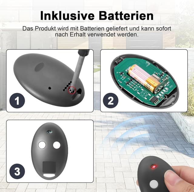 Thumbnail 4 de Mitto2 M telecomando 433 MHz 3 pezzi 📟