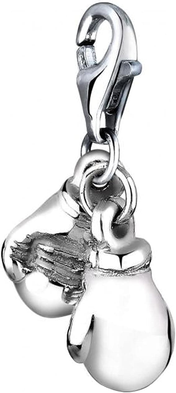 Detalle 2 de Nenalina Boxhandschuhe Karabiner Charm Anhänger aus 925 Sterling Silber (713127-000) für Bettelarmband