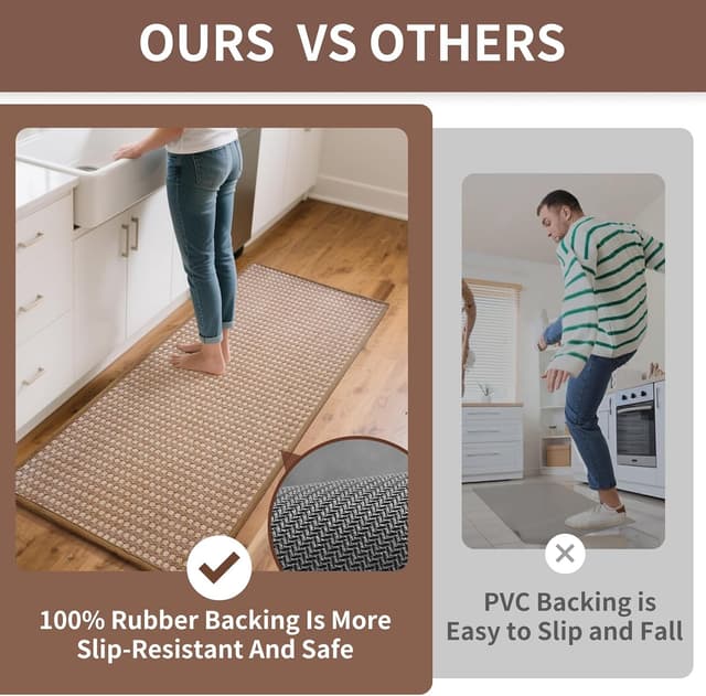 Thumbnail 6 de YDKGL 17" x 59" Kitchen Runner Rug — Non Slip