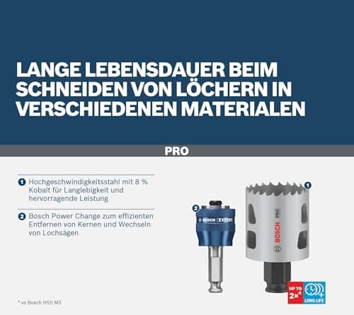 Thumbnail 4 de Bosch 9x Set sierra de corona PRO Multi Material Ø 22–65 mm 🛠