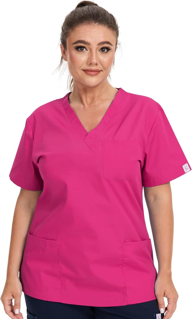 Thumbnail 3 de JONATHAN UNIFORM Women Tunic Scrub Top with 3 Pockets
