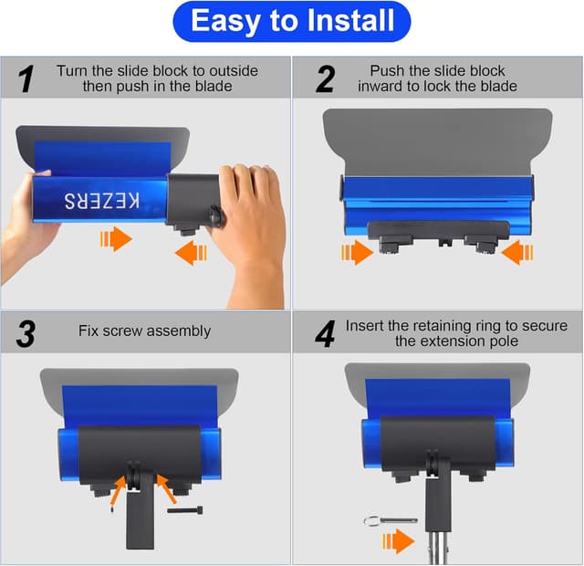 Thumbnail 3 de KEZERS Flächenspachtel Set mit 30 cm