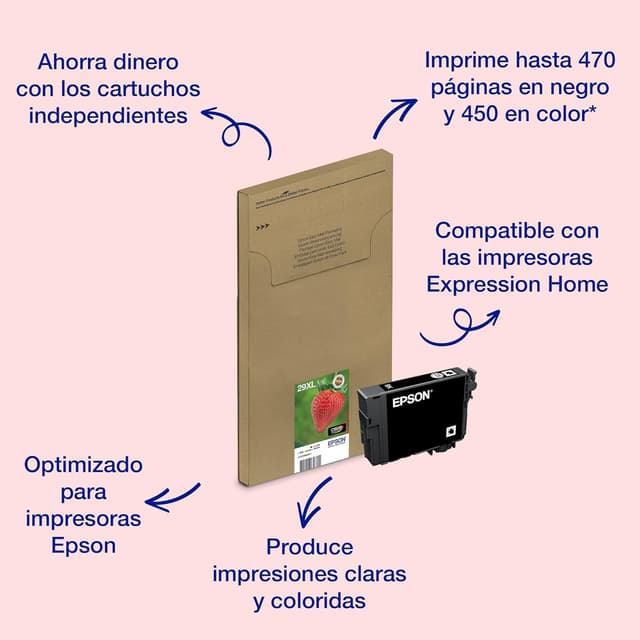 Thumbnail 1 de Epson C13T29964511 - Pack 4 cartuchos de tinta 🎨