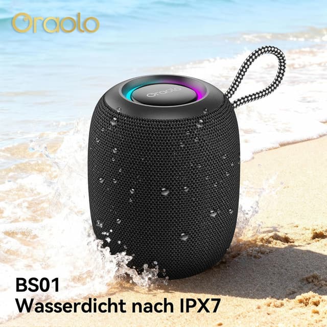 Detalle 2 de oraolo Bluetooth Lautsprecher 15 W mit IPX7