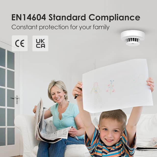 Thumbnail 1 de Smoke Alarm 10 Year Lifespan 85dB