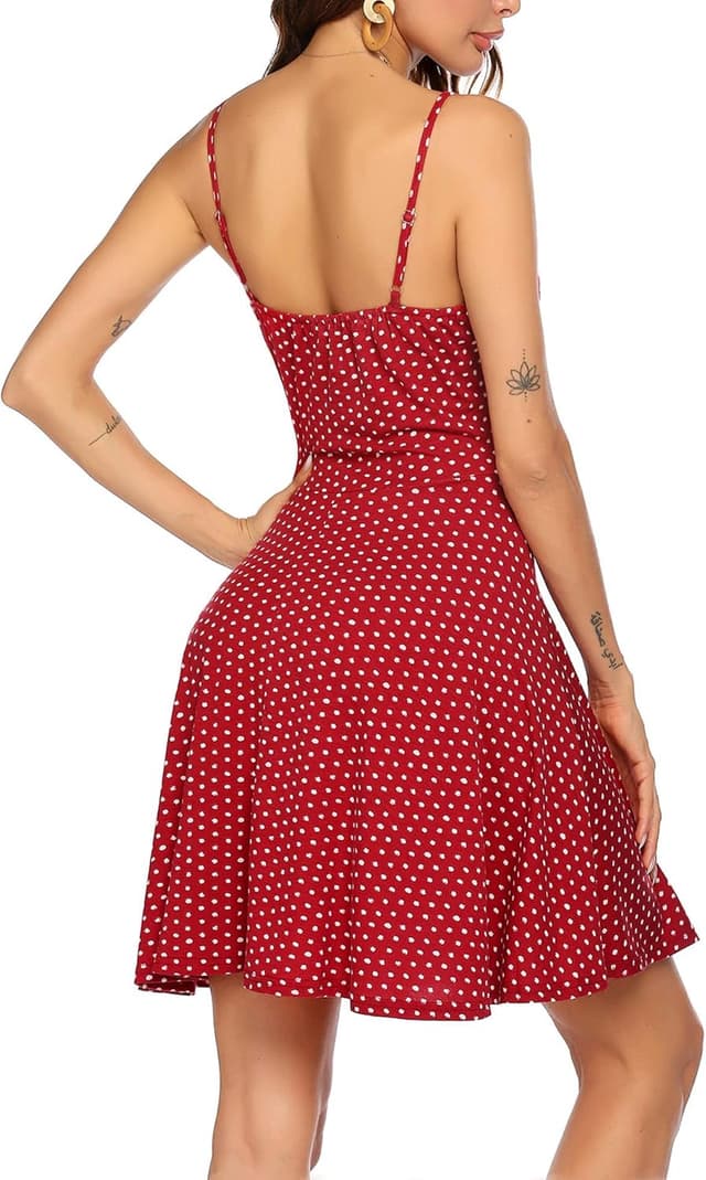 Detalle de Robe d’été florale à bretelles UNibelle XS-XXL