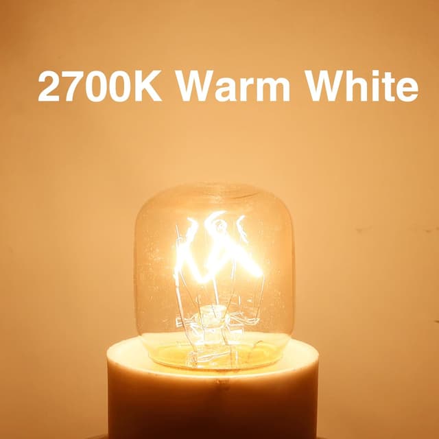 Detalle 2 de Caldarax 10er-Set Backofenlampe E14, dimmbar (E14 T22) warmweiß 2700K, bis 300°C – Ersatzglühbirne für Ofen & mehr