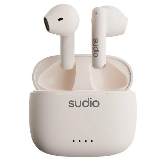Detalle de Sudio A1 Auriculares inalámbricos Blanco Nieve con control táctil y Bluetooth 5.3