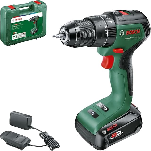 Detalle de Bosch UniversalImpact 18V Taladro Percutor Batería 🔩