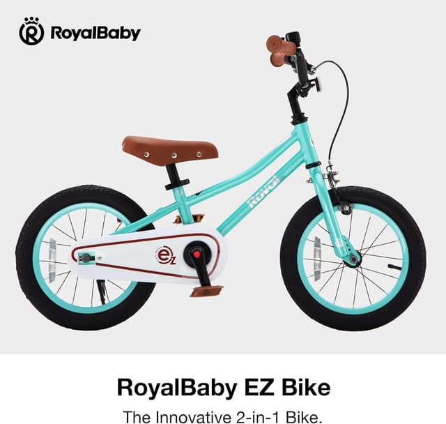 Thumbnail 1 de RoyalBaby Terra EZ Balance-to-Pedal Bike 14"