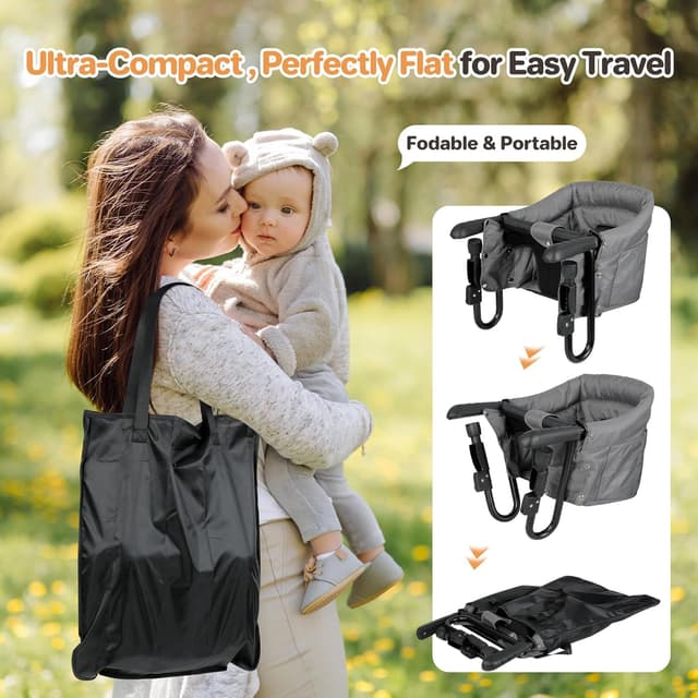 Thumbnail 5 de Ezebaby Hook on High Chairs 33 lbs 🚼