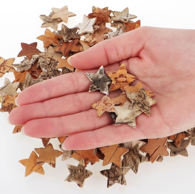 Thumbnail 5 de COM-FOUR® Ensemble confettis bois 100 pièces 🎉