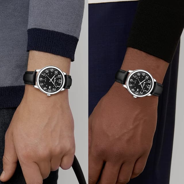 Thumbnail 5 de HANPOSH Uhren Herren Analog Quarz 38 mm