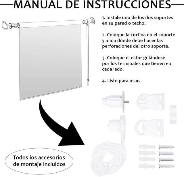 Thumbnail 6 de Mercury Textil Estor Enrollable Screen 5%