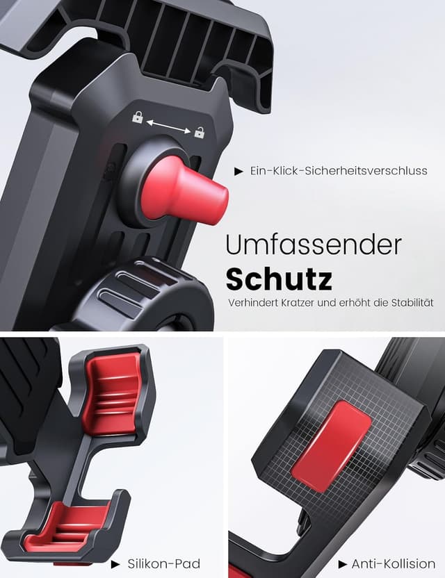 Thumbnail 4 de Pnitri Fahrrad Handyhalterung 1,5–3 cm